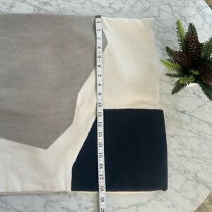 West Elm Cream Cotton Pillow Cover